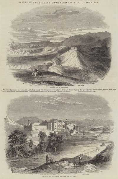 Escenas en el Punjab de Godfrey Thomas Vigne