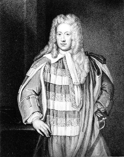 Retrato de Henry St. John (1678-1751) 1er Vizconde Bolingroke, grabado por W.T. Fry de Godfrey after Kneller