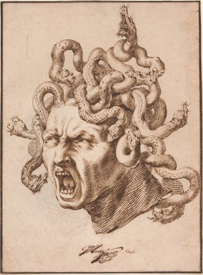 Cabeza de Medusa de Godfried Maes
