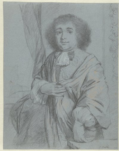 Retrato de un caballero de pie
Libro de arte o álbum de estudio de Caspar Netscher (título de la serie) de Godfried Schalcken