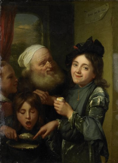 Cada uno su capricho de Godfried Schalken or Schalcken