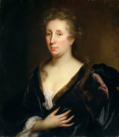 Retrato de la Artista Rachel Ruysch de Godfried Schalcken