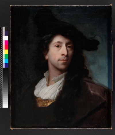 Autorretrato, antes de 1706 de Godfried Schalcken
