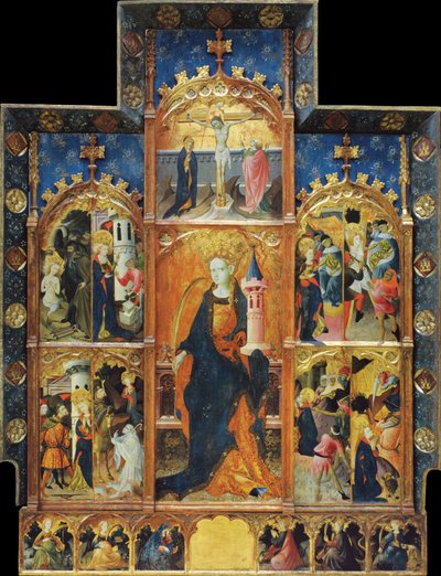 Retablo de Santa Bárbara de Gonçal Peris Sarrià