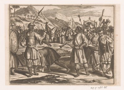 Recepción de Vasco da Gama en el samorin de Gonsales Appelmans