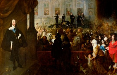 Ejecución de Carlos I (1600-49) en Whitehall, 30 de enero de 1649 de Gonzales Coques
