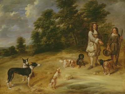 El cazador de Gonzales Coques