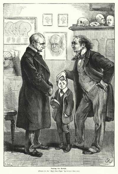 Sintiendo sus protuberancias de Gordon Frederick (after) Browne