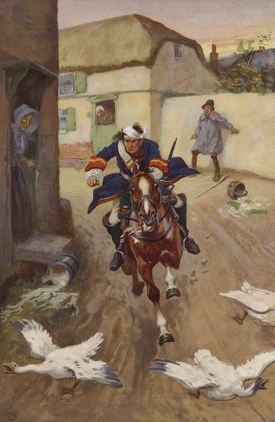 Vuelo de Gordon Frederick (after) Browne