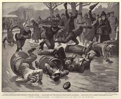 Un Entretenimiento Novel: Una Carrera de Obstáculos en el Hielo en Hamburgo de Gordon Frederick Browne