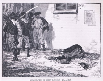 Asesinato del Conde Lamberg AD 1849 de Gordon Frederick Browne