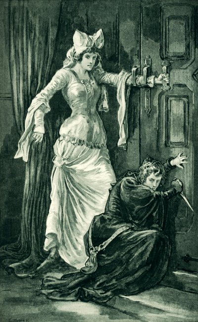 Antes del asesinato de Jacobo I en Perth de Gordon Frederick Browne