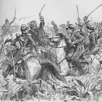 Capturado por un golpe audaz Abd-El-Kadrs Smalah, 1902 de Gordon Frederick Browne