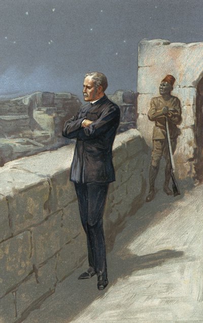 El General Gordon en Jartum, esperando la ayuda que nunca llegó de Gordon Frederick Browne