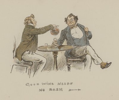 El buen vino no necesita arbusto de Gordon Frederick Browne