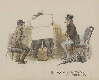 El que está caliente piensa que todos los demás también lo están de Gordon Frederick Browne