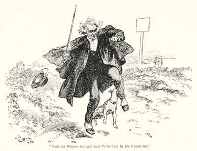 Ilustración para La Historia de los Buscadores de Tesoros de E. Nesbit de Gordon Frederick Browne