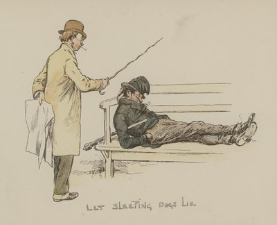 Deja que los perros dormidos mientan de Gordon Frederick Browne