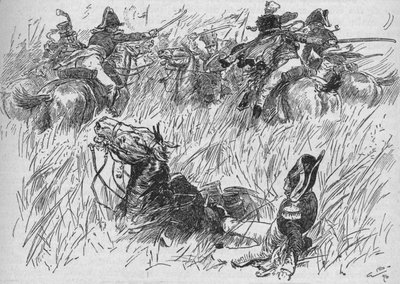 El caballo del general cayó en una zanja, 1896 de Gordon Frederick Browne