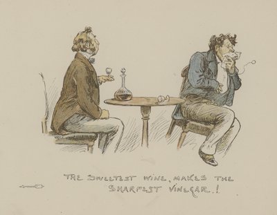 El vino más dulce hace el vinagre más agrio de Gordon Frederick Browne