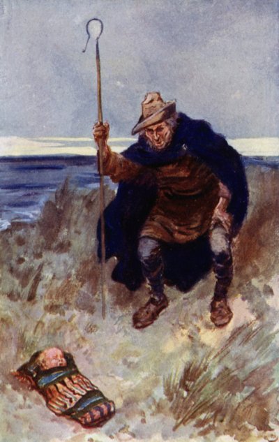 El bebé abandonado fue encontrado por un pastor de Gordon Frederick Browne