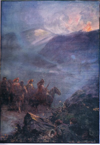 El camino de guerra de los Doones, de Lorna Doone publicado por W & R Chambers Ltd, 1921 de Gordon Frederick Browne