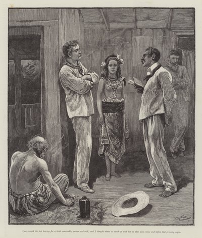 Uma, o La Playa de Falesa, por Robert Louis Stevenson de Gordon Frederick Browne