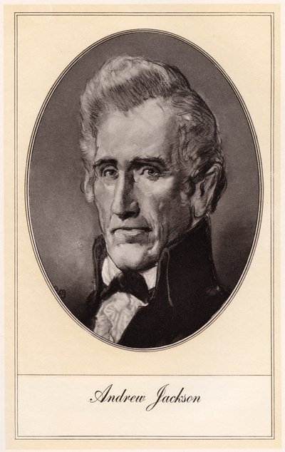 Andrew Jackson, séptimo presidente de los Estados Unidos, principios del siglo XX de Gordon Ross