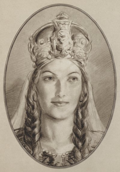 Emperatriz Teodora (litografía) de Gordon Ross