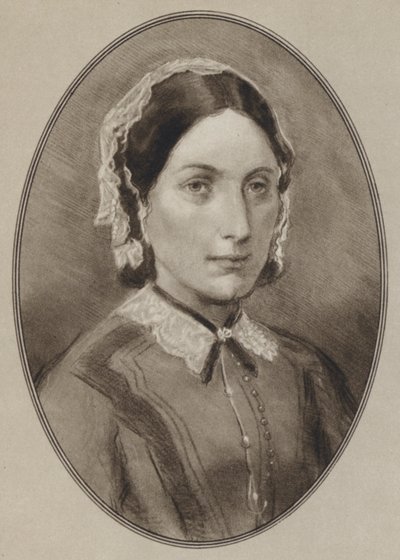 Florence Nightingale (litografía) de Gordon Ross
