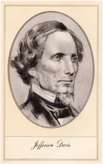 Jefferson Davis, soldado y político estadounidense, principios del siglo XX de Gordon Ross