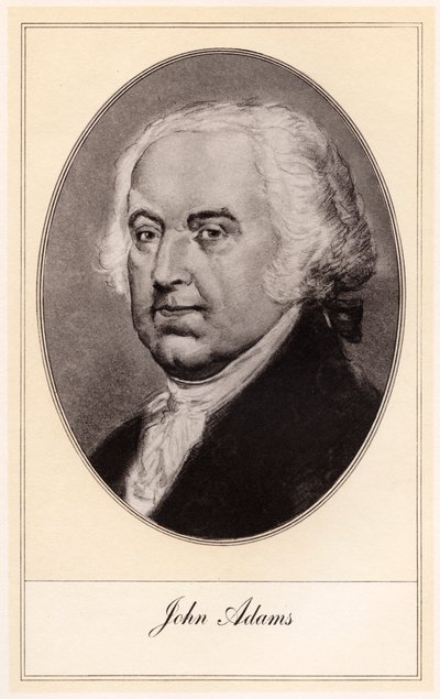 John Adams, segundo presidente de los Estados Unidos, principios del siglo XX de Gordon Ross