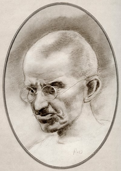 Mohandas Karamchand Gandhi, de Biografías vivas de líderes religiosos de Gordon Ross