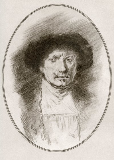 Rembrandt Harmenszoon van Rijn, de Biografías vivas de grandes pintores de Gordon Ross