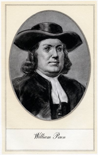 William Penn, fundador de Pensilvania de Gordon Ross