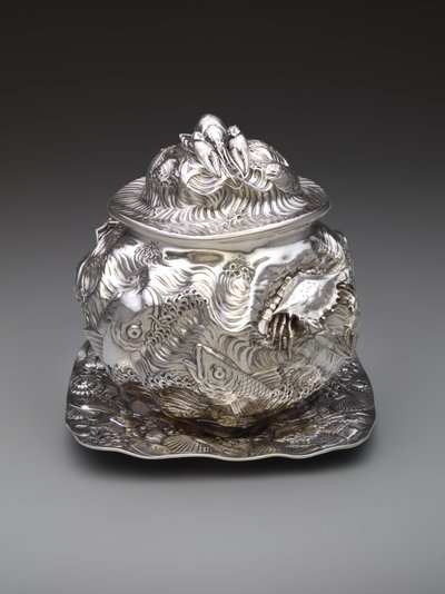 Sopera de ostras con soporte de Gorham Manufacturing Company