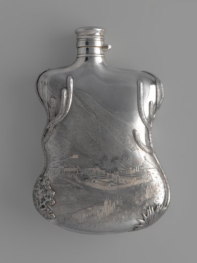 Frasco, c.1888 de Gorham Manufacturing Company Gorham Manufacturing Company