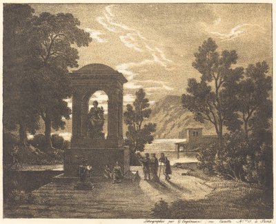 Paisaje Clásico de Gottfried Engelmann