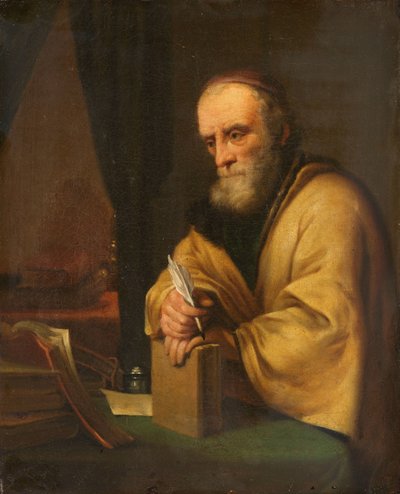 Un viejo erudito de Gottfried Kneller (copy after)