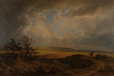 Campo de batalla cerca de Kolín de Gottfried Seelos