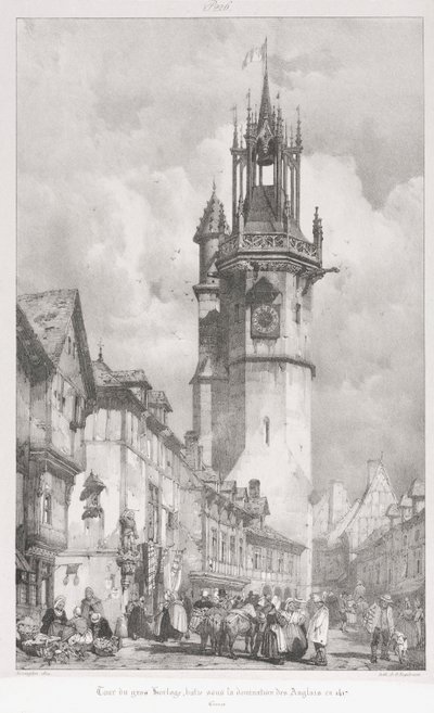 Viajes pintorescos y románticos en la antigua Francia, Normandía..., 1824 de Gottfried or Godefroy Engelmann