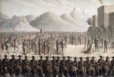 La Ejecución del Emperador Maximiliano, 1867 de Gottlob Jungman