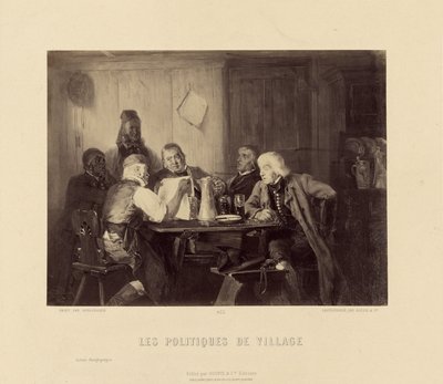 "Village Politics" de Scholesser de Goupil and Cie.