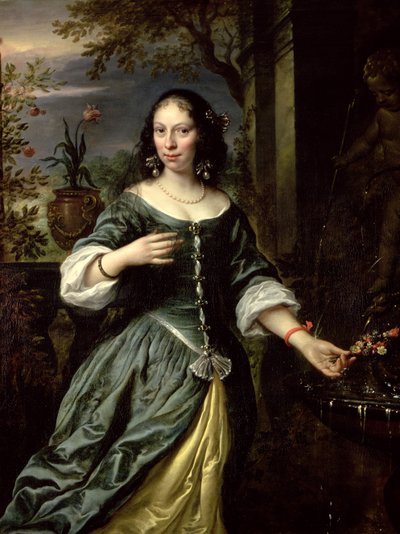 Retrato de Margaretha Tulp como novia de Govaert Flinck