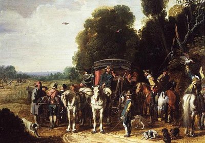 Una partida de caza de Govaert Jansz