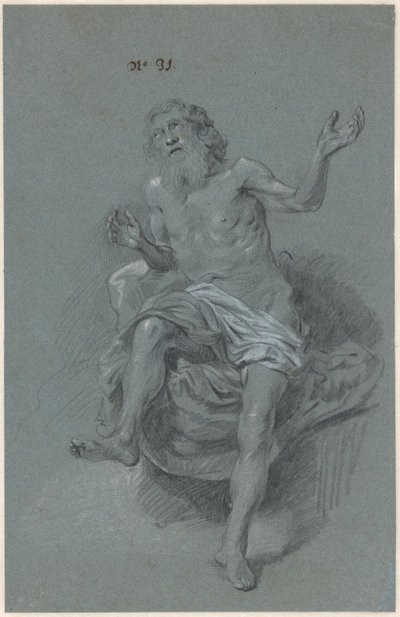 Anciano sentado de Govert Flinck (attributed to)