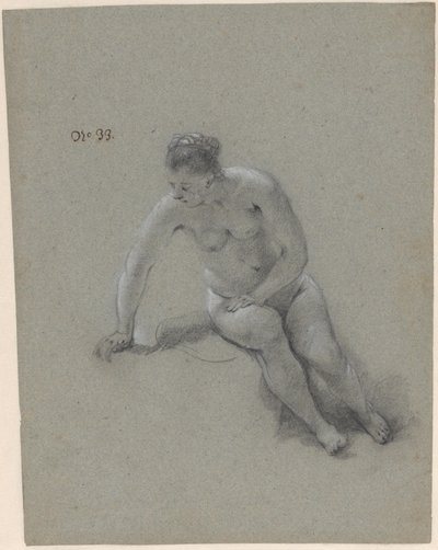 Mujer sentada de Govert Flinck (attributed to)
