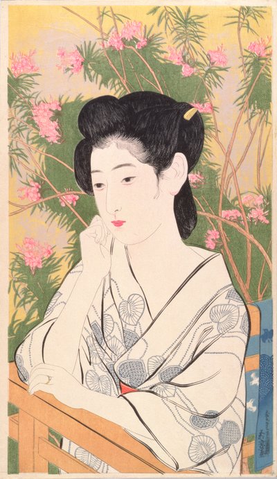 Mujer en un Hotel de Aguas Termales de Goyo Hashiguchi