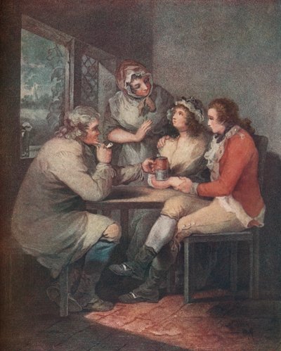 El regreso del soldado, siglo XVIII, 1909 de Graham