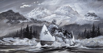 Alexander Mackenzie (1764-1820) (gouache sobre papel) de Graham Coton